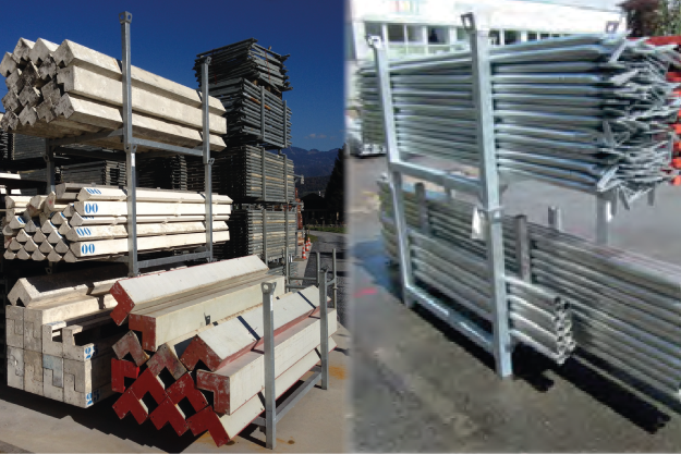Paniers de stockage profil carré