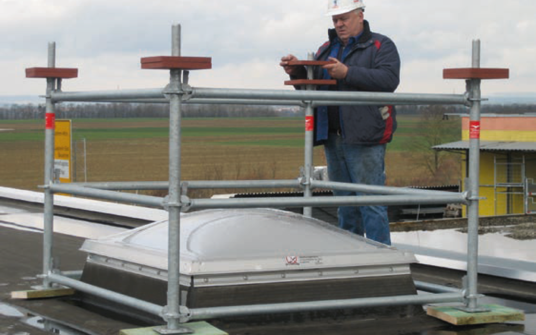 Garde-corps toit plat Protection de dôme