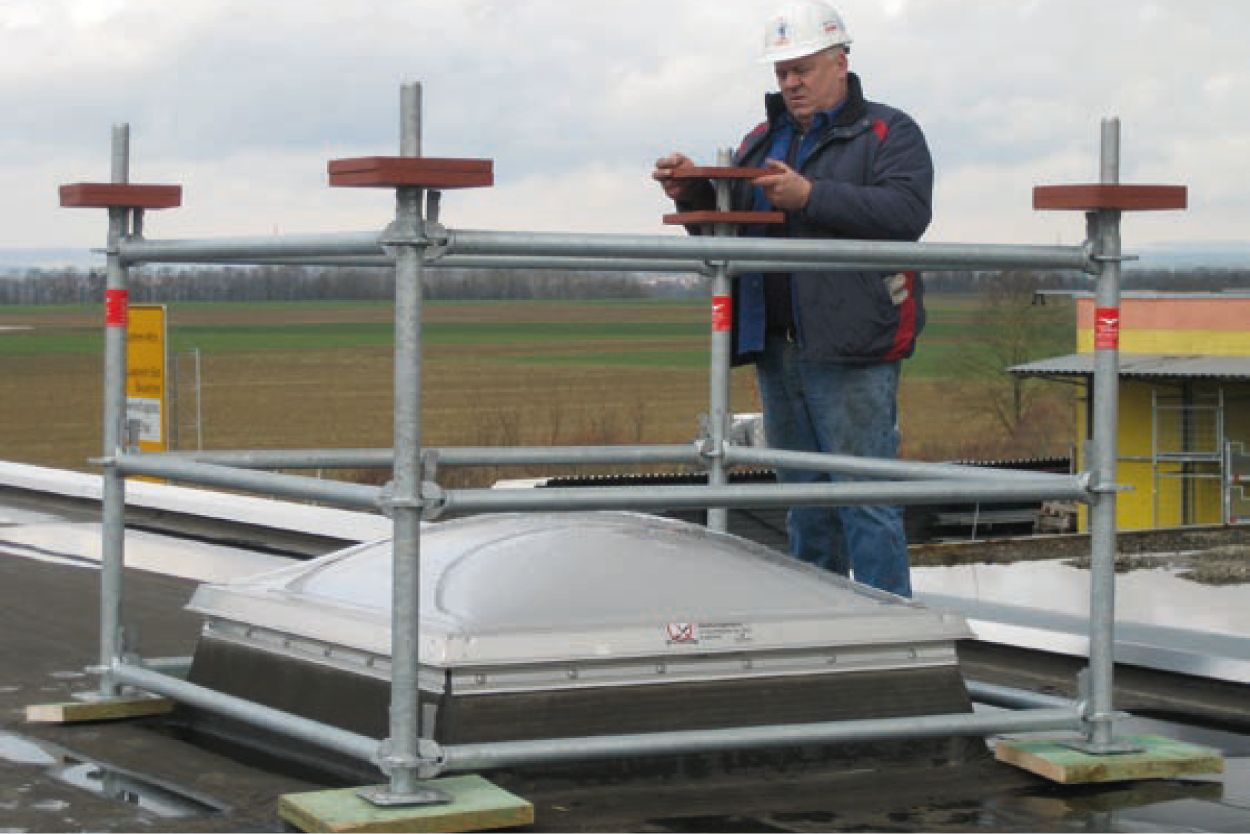 ERBATEC PRODUIT Gardecorps toit plat Protection de dôme